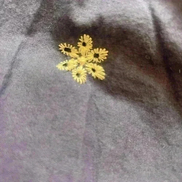 Metro Wear Embroidered Women’s Size Small Pull On Skirt Blue - Picture 8 of 9